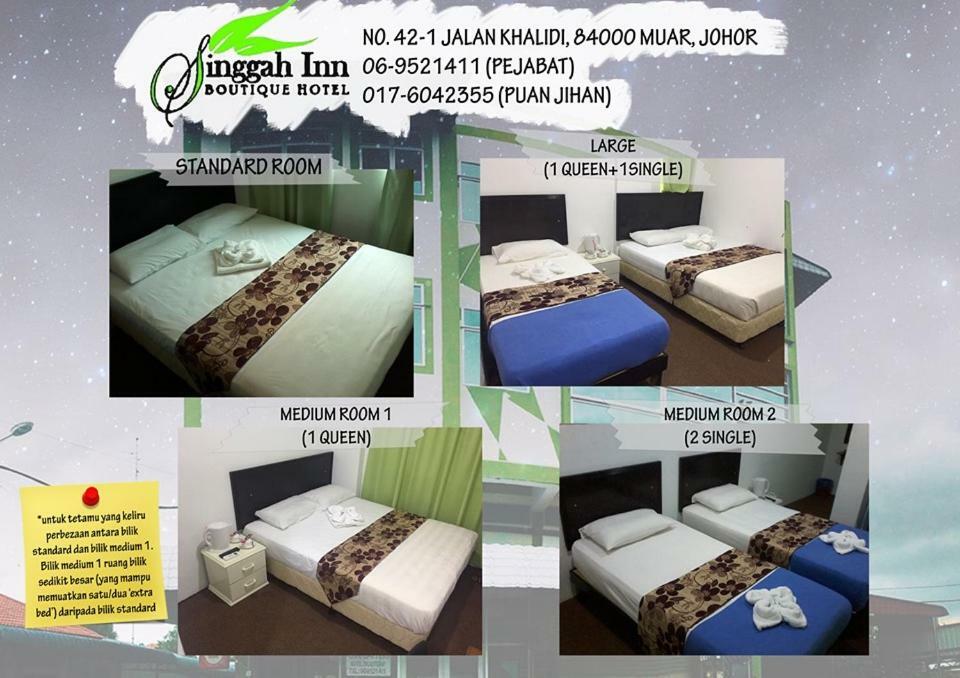 Hotel Singgah Inn Muar Exterior foto